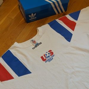 Vintage Adidas US World Cup T-shirt